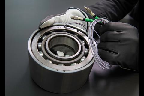 SKF is to offer its fibre optic bearings to ship operators, offering access to granular data including axial versus radial loads, load directions, speed of rotations and temperature.